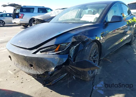 2025 Tesla Model 3 Long Range Rear-Wheel Drive/Standard from USA, damaged, VIN 5YJ3E1EA7SF904003